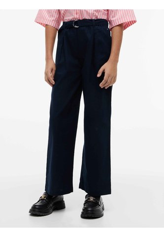 Pantalón Multicolor De Pierna Ancha Con Cinturón Tommy Hilfiger Tommy Hilfiger