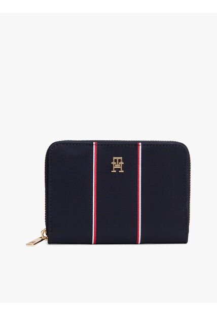 Billetera Azul Oscuro TH Icon Med Tommy Hilfiger