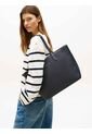 Bolso Azul Tote Con Logo Tommy Hilfiger de Tommy Hilfiger