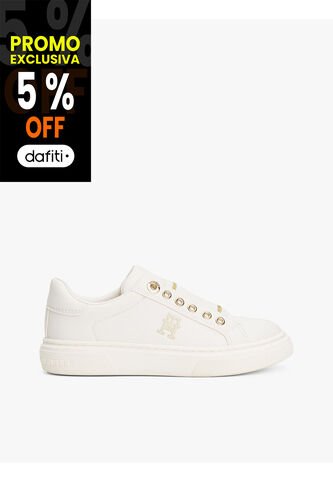 Tenis Blanco Tommy Hilfiger Low Cut Tommy Hilfiger Tommy Hilfiger