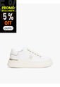 Tenis Blanco De Corte Bajo Con Suela De Goma Vulcanizada Tommy Hilfiger de Tommy Hilfiger