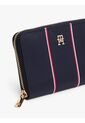 Billetera Azul Oscuro TH Icon Med Tommy Hilfiger de Tommy Hilfiger