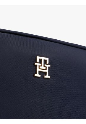 Bolso Azul Cruzado De Tejido Técnico Tommy Hilfiger