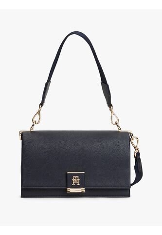 Bolso Azul Mensajero Con Cinta Distintiva Tommy Hilfiger Tommy Hilfiger