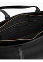 Bolso Negro Tote Con Logo Tommy Hilfiger de Tommy Hilfiger