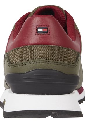 Tenis De Running Signature Retro Hombre Verde Tommy Hilfiger