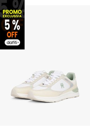 Tenis Multicolor Con Texturas Mixtas Tommy Hilfiger