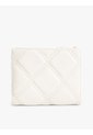 Billetera Beige Plegable Acolchada Con Monograma TH Tommy Hilfiger de Tommy Hilfiger