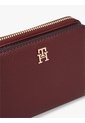 Billetera Marrón Tommy Icons Con Solapa Y Cremallera Tommy Hilfiger de Tommy Hilfiger