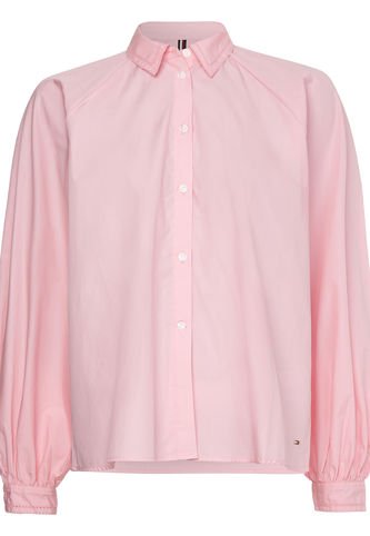 Camisa Con Mangas Raglán Y Corte Amplio Tommy Hilfiger Mujer Rosa Tommy Hilfiger Tommy Hilfiger