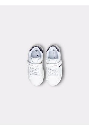 Tenis Blanco Tommy Hilfiger Con Velcro Tommy Hilfiger