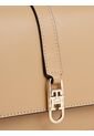 Bolso Beige Cruzado Con Solapa Y Monograma TH Tommy Hilfiger de Tommy Hilfiger