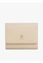 Billetera Beige Trifold Con Monograma TH Tommy Hilfiger de Tommy Hilfiger
