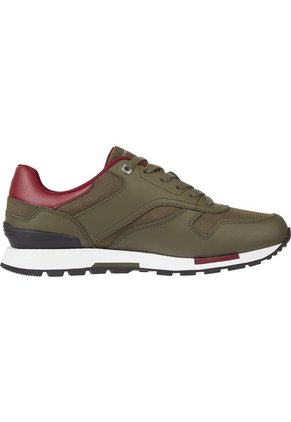 Tenis De Running Signature Retro Hombre Verde Tommy Hilfiger