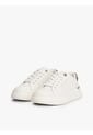 Tenis Blanco De Corte Bajo Con Cordones Tommy Hilfiger de Tommy Hilfiger
