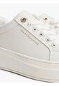 Tenis Blanco De Corte Bajo Con Cordones Tommy Hilfiger de Tommy Hilfiger