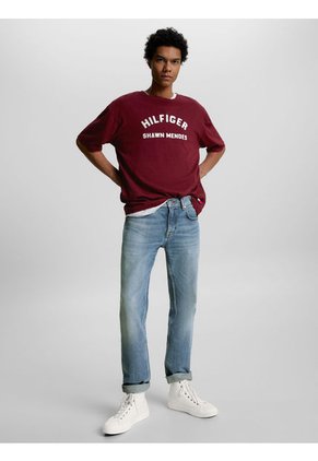 Camiseta Tommy Hilfiger X Shawn Mendes Hombre Rojo Tommy Hilfiger