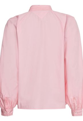 Camisa Con Mangas Raglán Y Corte Amplio Tommy Hilfiger Mujer Rosa Tommy Hilfiger