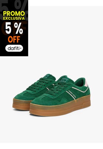 Tenis Verde The Greenwich De Ante Tommy Hilfiger Tommy Hilfiger