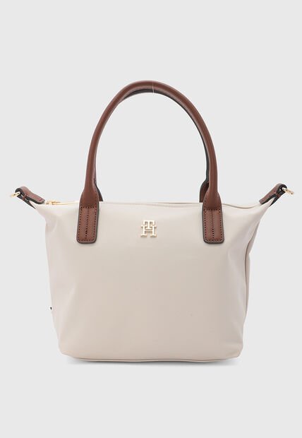 Bolso TOMMY HILFIGER Popette Mini Marfil
