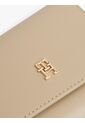 Billetera Beige Trifold Con Monograma TH Tommy Hilfiger de Tommy Hilfiger