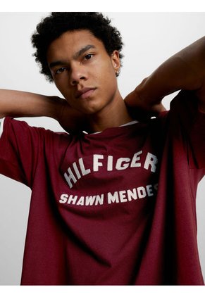 Camiseta Tommy Hilfiger X Shawn Mendes Hombre Rojo Tommy Hilfiger