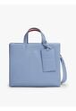 Bolso Azul Tote Cruzado Y Etiqueta Tommy Hilfiger de Tommy Hilfiger