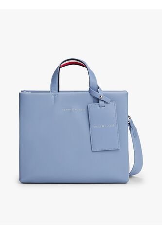Bolso Azul Tote Cruzado Y Etiqueta Tommy Hilfiger Tommy Hilfiger