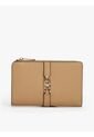 Billetera Beige Plegable Con Monograma TH Tommy Hilfiger de Tommy Hilfiger