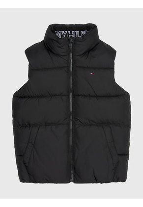 Chaleco Negro Essential Acolchado Para Niño Tommy Hilfiger