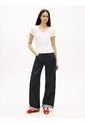 Camiseta Blanca Corte Slim Tommy Jeans de Tommy Hilfiger