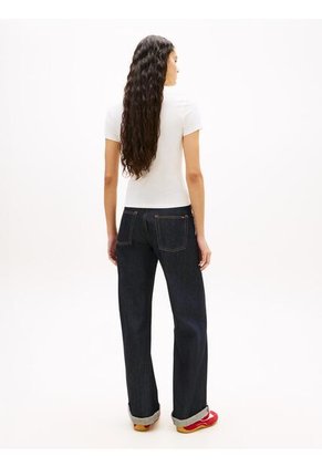 Camiseta Blanca Corte Slim Tommy Jeans