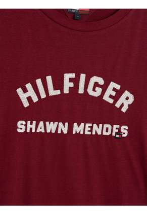 Camiseta Tommy Hilfiger X Shawn Mendes Hombre Rojo Tommy Hilfiger