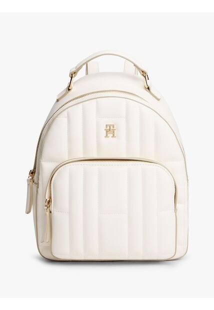 Morral Blanco Acolchada Con Monograma TH Tommy Hilfiger