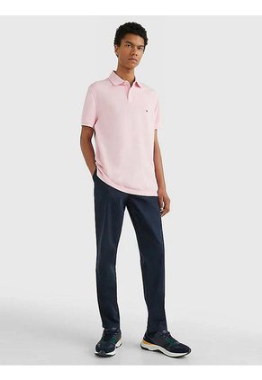 Polo 1985 De Corte Regular Hombre Rosado Tommy Hilfiger Hombre Rosa Tommy Hilfiger