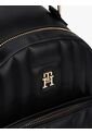 Morral Negro Acolchada Con Monograma TH Tommy Hilfiger de Tommy Hilfiger