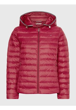 Chaqueta Ligera Con Relleno De Plumón De Pato Rosa Tommy Hilfiger