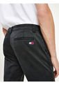 Pantalón Negro Chino Scanton De Corte Slim Con Logo Tommy Jeans de Tommy Hilfiger