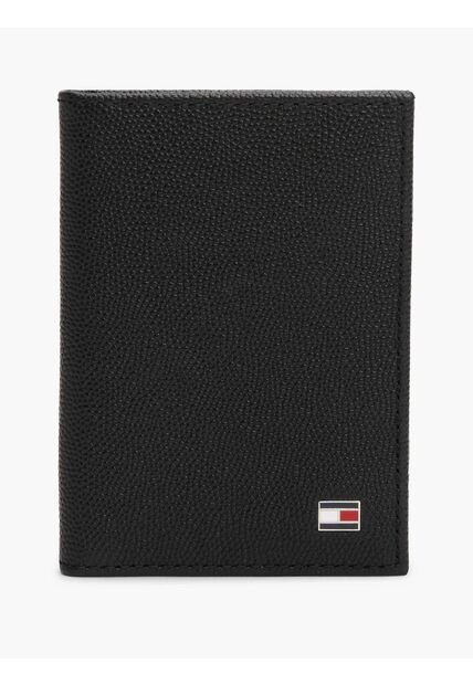 Billetera Negra Flag Bifold Tommy Hilfiger