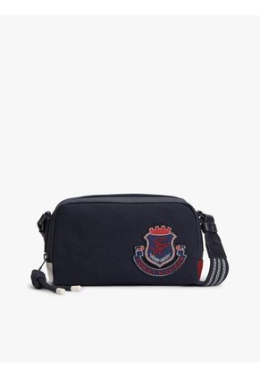 Bolso Azul Heritage Cruzado Con Logo Tommy Hilfiger