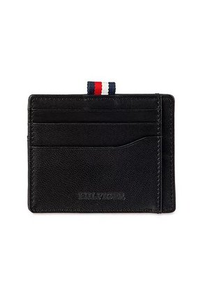 Tarjetero Negro Con Llavero Para AirTag Tommy Hilfiger