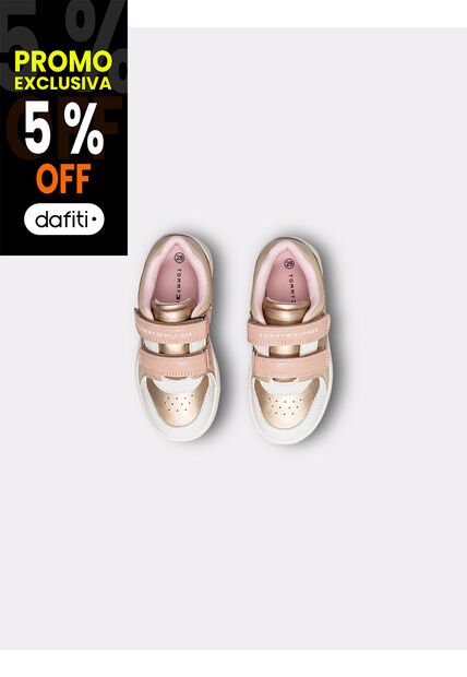 Tenis Multicolor Con Velcro Tommy Hilfiger