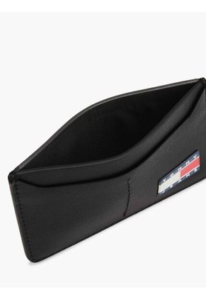 Tarjetero Negro Heritage Con Logo Tommy Hilfiger