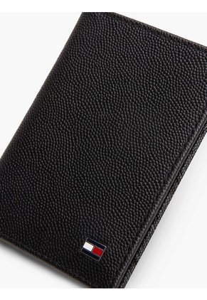 Billetera Negra Flag Bifold Tommy Hilfiger
