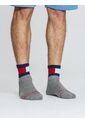 Paquete Gris De 3 Calcetines Con Logo Bordado  Tommy Hilfiger de Tommy Hilfiger