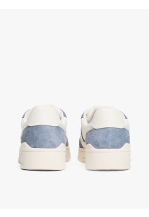 Tenis Azul De Mezcla De Ante Y Suela Cupsole Tommy Hilfiger