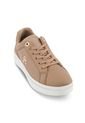 Tenis Beige Clásicas De Piel Para Mujer Tommy Hilfiger de Tommy Hilfiger