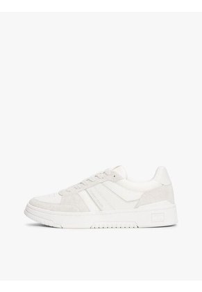 Tenis Gris De Mezcla De Ante Y Suela Cupsole Tommy Hilfiger