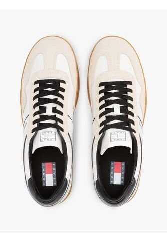 Tenis Blanco The Greenwich De Texturas Mixtas Tommy Hilfiger Tommy Hilfiger