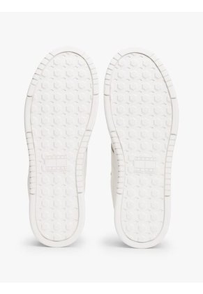 Tenis Beige De Mezcla De Ante Y Suela Cupsole Tommy Hilfiger